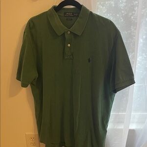 Polo by Ralph Lauren Men's Classic Green Polo Shirt